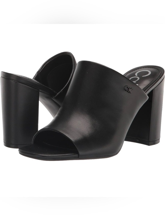 Calvin Klein Shoes - 🖤🖤 Calvin Klein Women's Jotie Block Heel Square Toe Dress Sandals